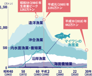 日本の漁業の推移